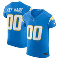 Los Angeles Chargers Powder Blue Vapor F.U.S.E. Elite Custom Jersey product image 1, provided for visual reference and