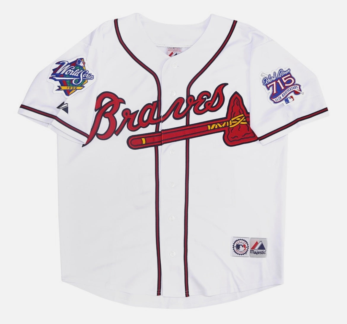 Andruw Jones Atlanta Braves Official MLB Majestic Jersey product image 2