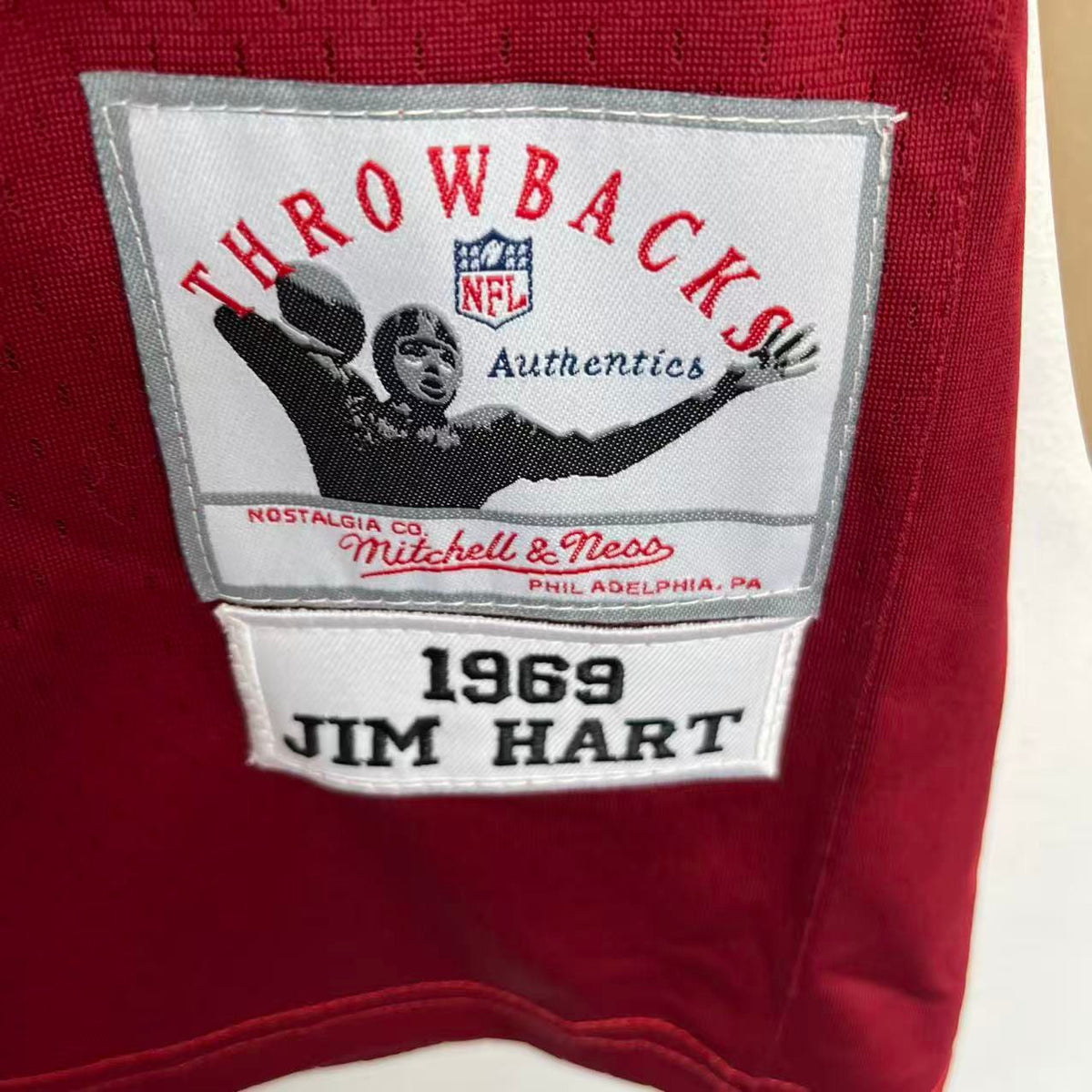 Jim Hart St. Louis Cardinals 1969 NFL Mitchell & Ness Jersey product image 3