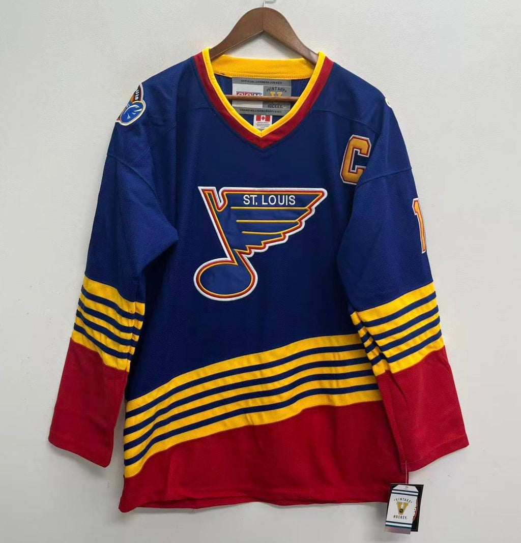 Brett Hull St. Louis Blues Official NHL CCM Jersey blue product image 3