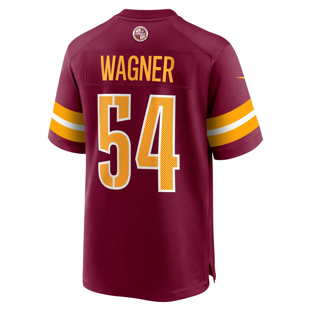 Washington Commanders Bobby Wagner Burgundy Game Player Jersey product image 4, provided for visual reference and product