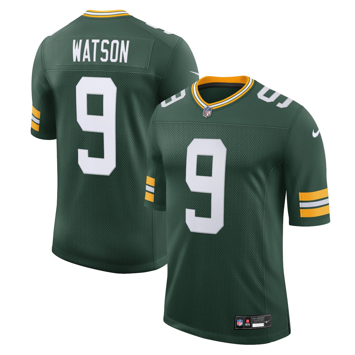 Green Bay Packers Christian Watson Green Vapor Untouchable Limited Jersey product image 2, provided for visual reference and