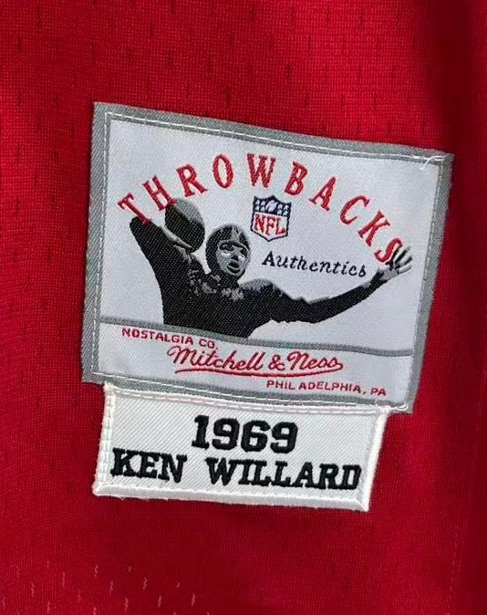 Ken Willard 1969 San Francisco 49ers Jersey Mitchell & Ness product image 3