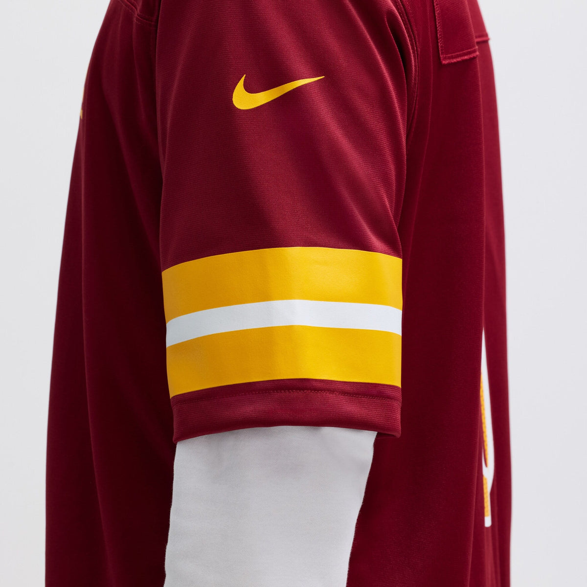 Washington Commanders Jayden Daniels Burgundy Player Game Jersey product image 4, provided for visual reference and product