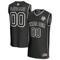 Texas A&M Aggies Lightweight Collegiate Basketball NIL Pick-A-Player Fashion Jersey - Black product image 1, provided for
