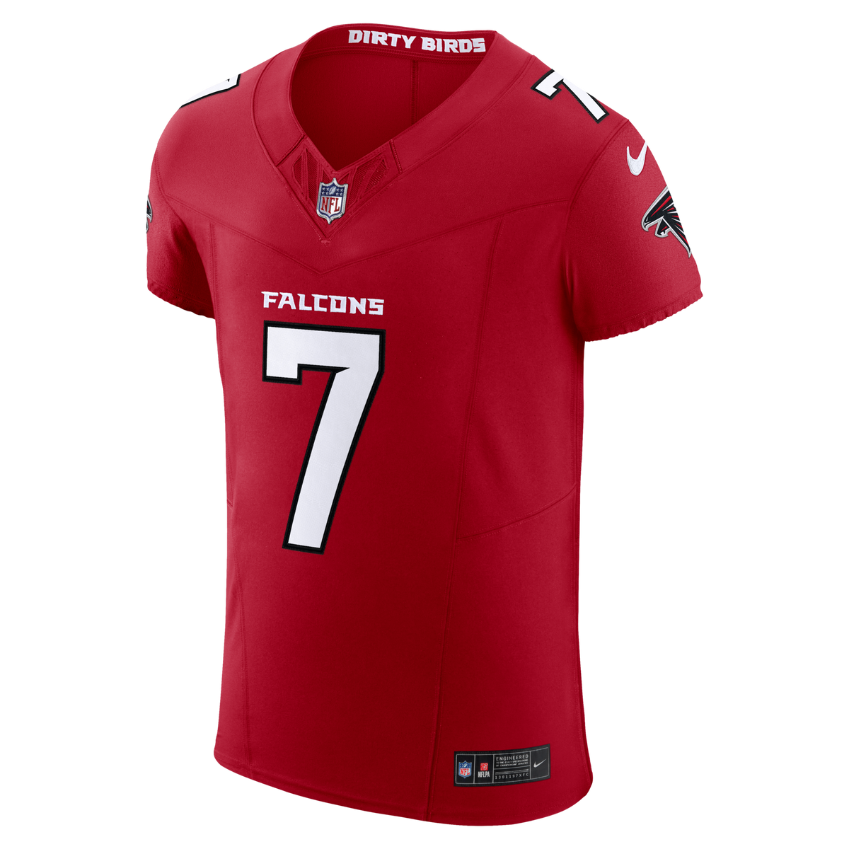 Atlanta Falcons Bijan Robinson Red Team Vapor F.U.S.E. Elite Jersey product image 3, provided for visual reference and