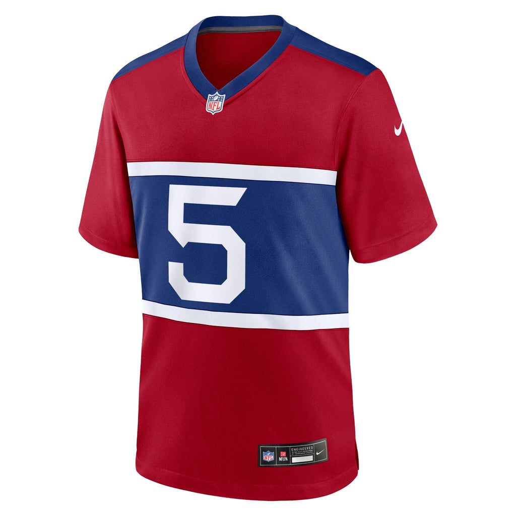 New York Giants Kayvon Thibodeaux Century Red Alternate Player Game Jersey product image 3, provided for visual reference