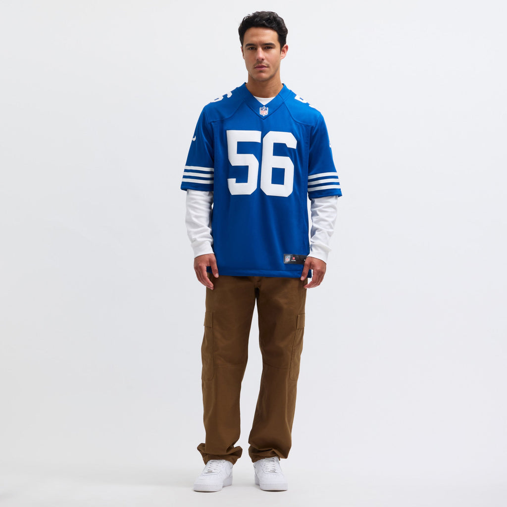 Indianapolis Colts Quenton Nelson Royal Alternate Vapor Limited Jersey product image 7, provided for visual reference and