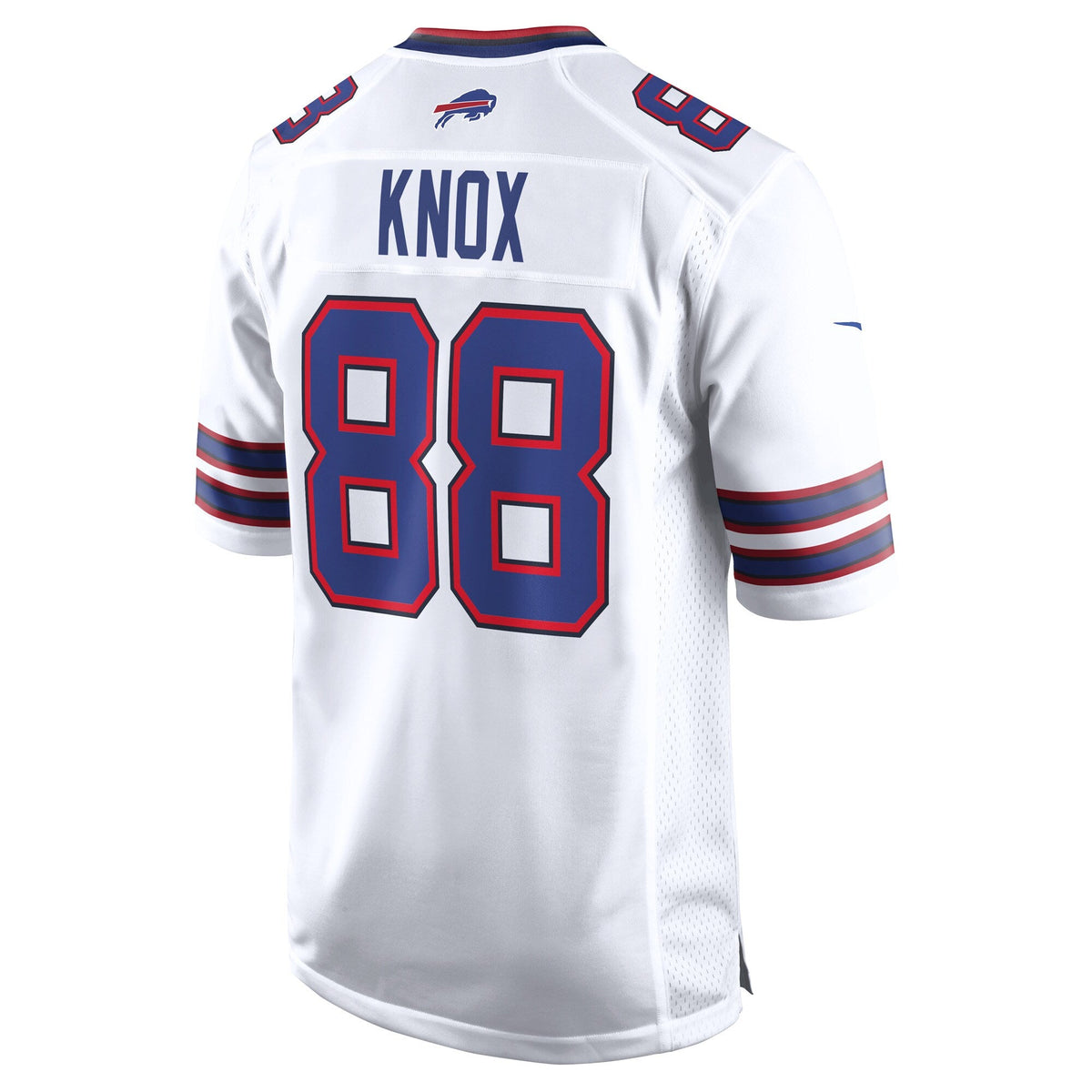 Buffalo Bills Dawson Knox White Away Game Player Jersey product image 4, provided for visual reference and product detail