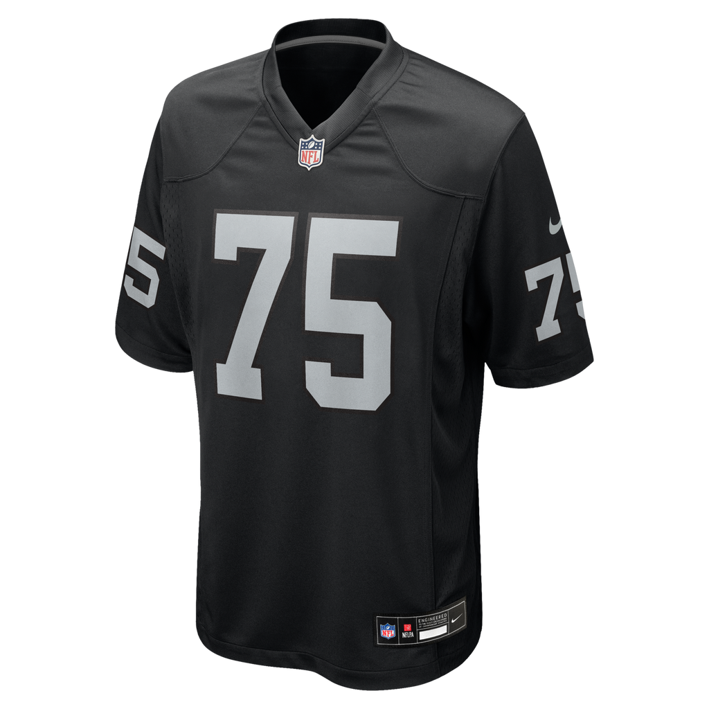 Las Vegas Raiders Howie Long Black Game Retired Player Jersey product image 3, provided for visual reference and product