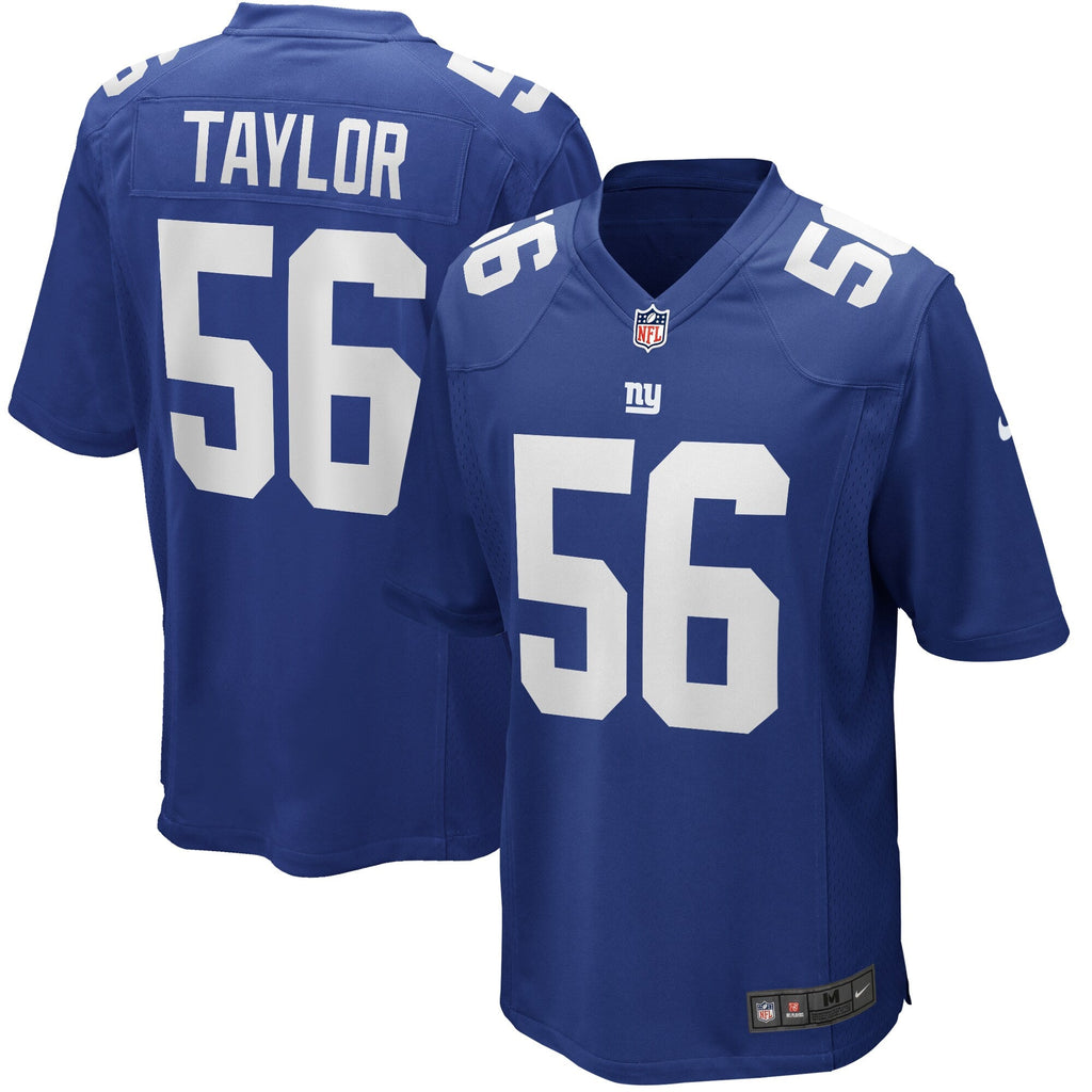 New York Giants Lawrence Taylor Royal Game Retired Player Jersey product image 1, provided for visual reference and product