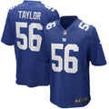 New York Giants Lawrence Taylor Royal Game Retired Player Jersey product image 1, provided for visual reference and product