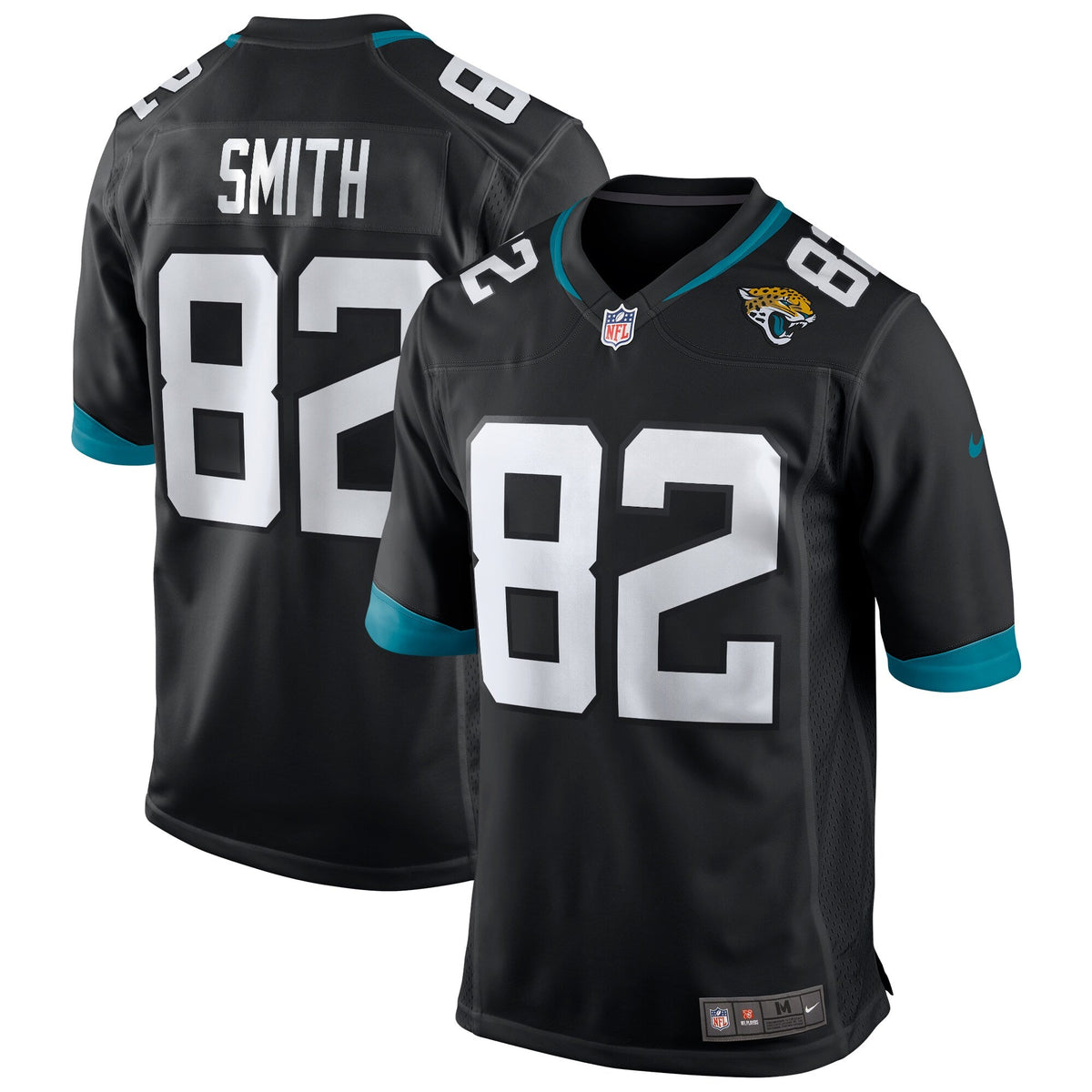Jacksonville Jaguars Jimmy Smith Black Retired Player Alternate Game Jersey product image 1, provided for visual reference