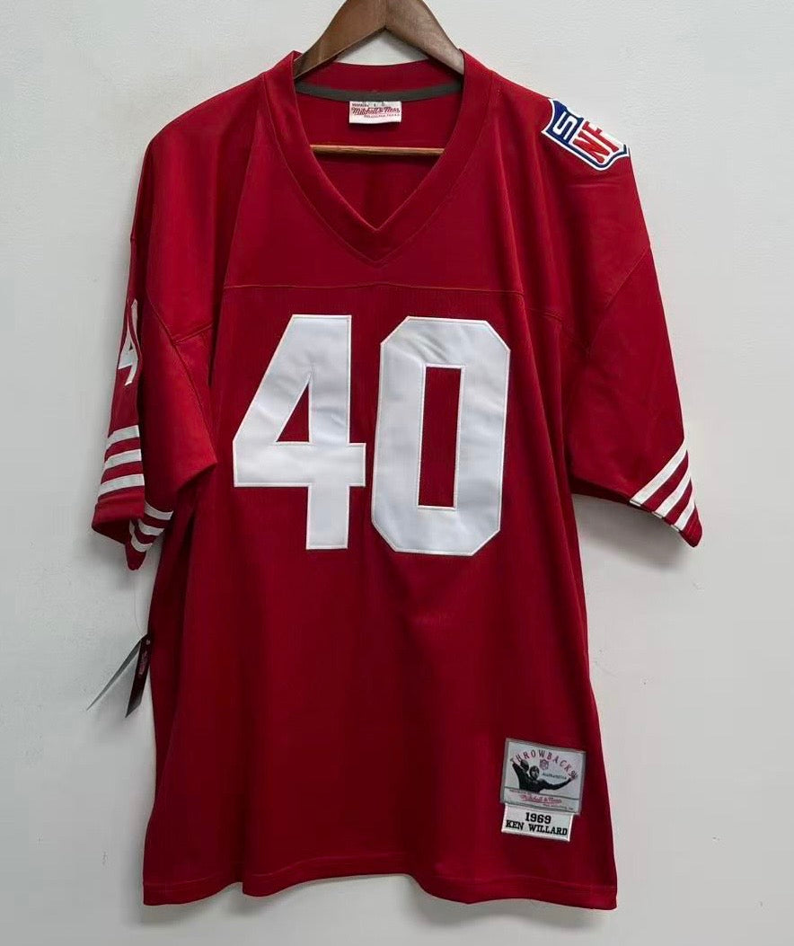 Ken Willard 1969 San Francisco 49ers Jersey Mitchell & Ness product image 2