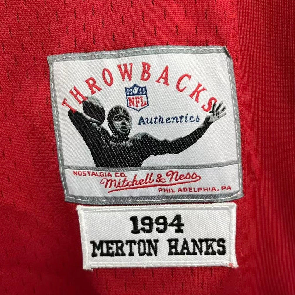 Merton Hanks San Francisco 49ers 1994 Jersey Mitchell & Ness product image 3