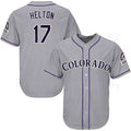 Todd Helton Colorado Rockies Official MLB Nike Jersey gray product image 1