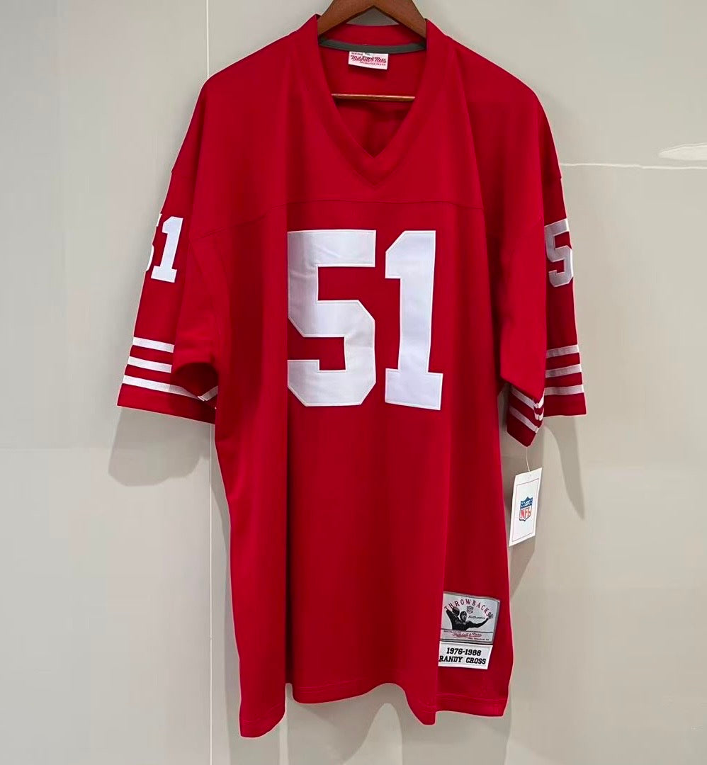 Randy Cross San Francisco 49ers Official NFL Jersey product image 2