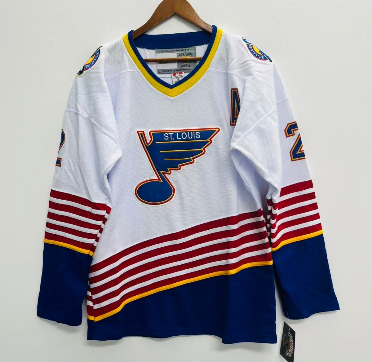 Al MacInnis St. Louis Blues Official NHL CCM Jersey white product image 2