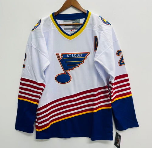 Al MacInnis St. Louis Blues Official NHL CCM Jersey white product image 2