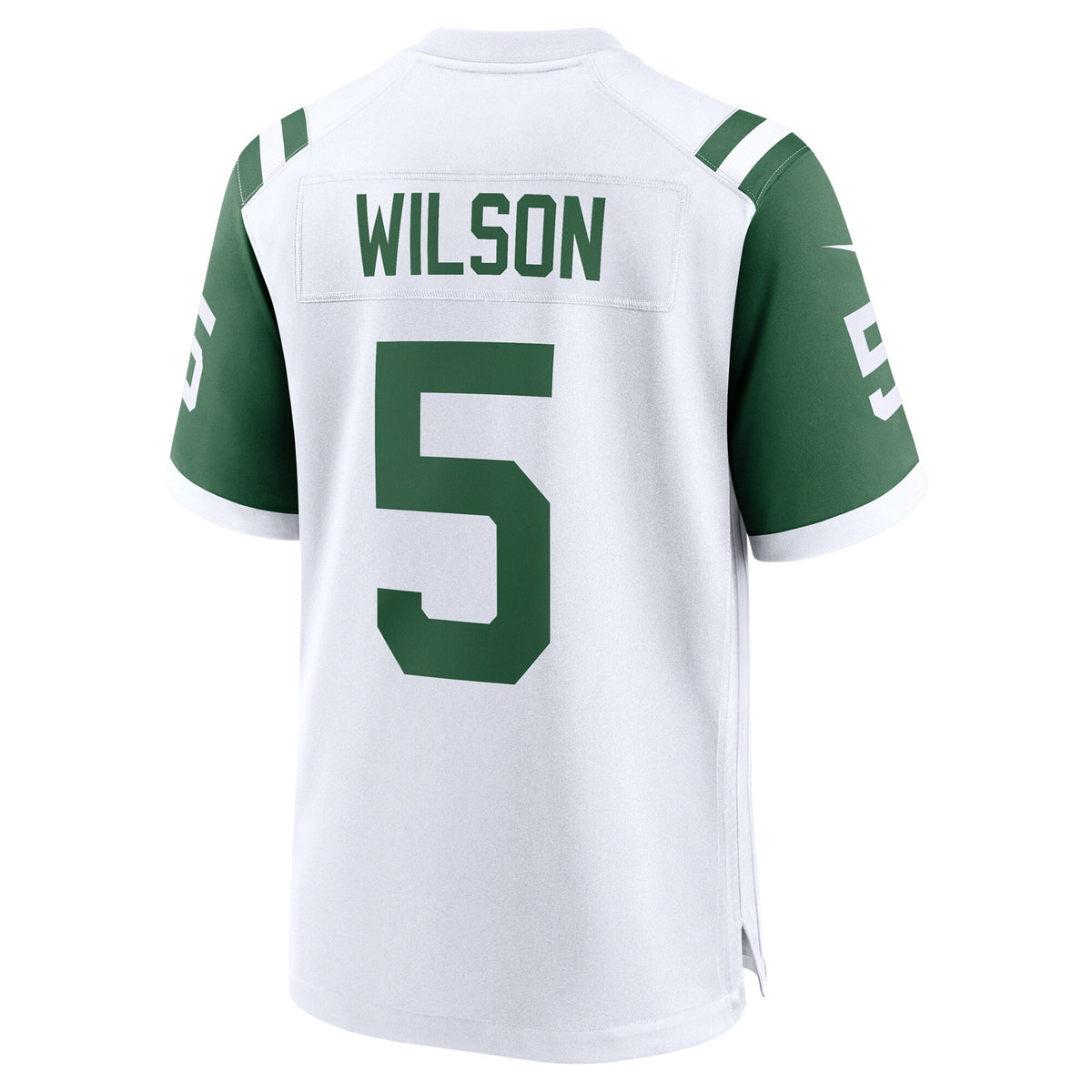 New York Jets Garrett Wilson White Classic Alternate Game Jersey product image 4, provided for visual reference and product