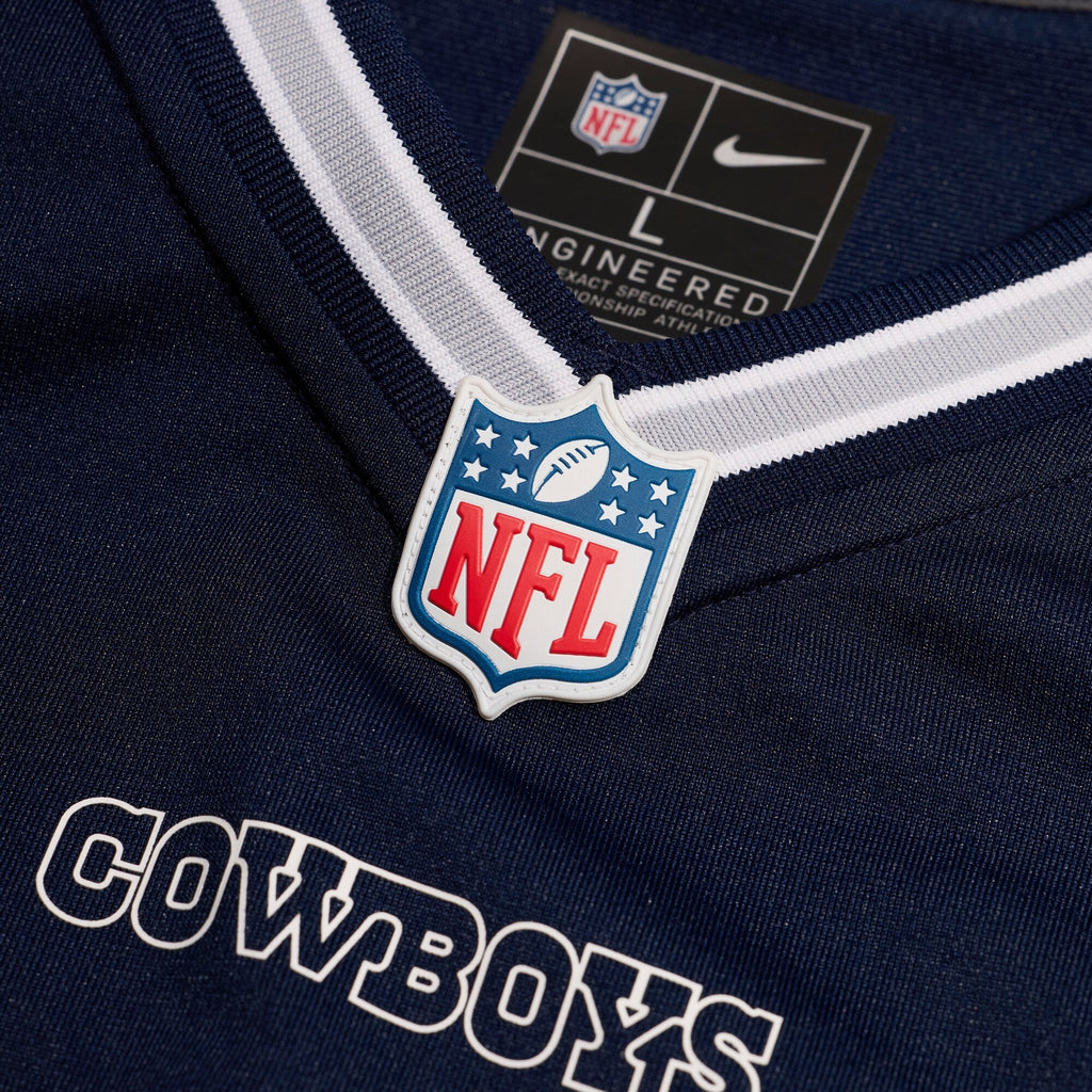 Dallas Cowboys Navy Custom Game Jersey product image 5, provided for visual reference and product detail review