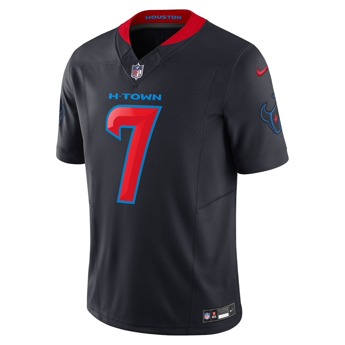 Houston Texans C.J. Stroud Navy 2nd Alternate Vapor F.U.S.E. Limited Jersey product image 3, provided for visual reference
