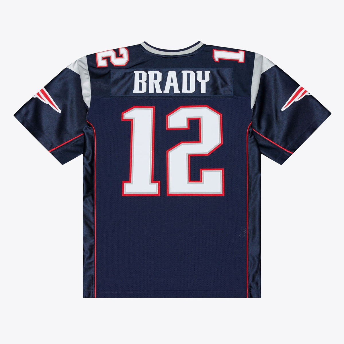 New England Patriots Tom Brady Navy Super Bowl XXXVI Authentic Throwback Jersey product image 3, provided for visual