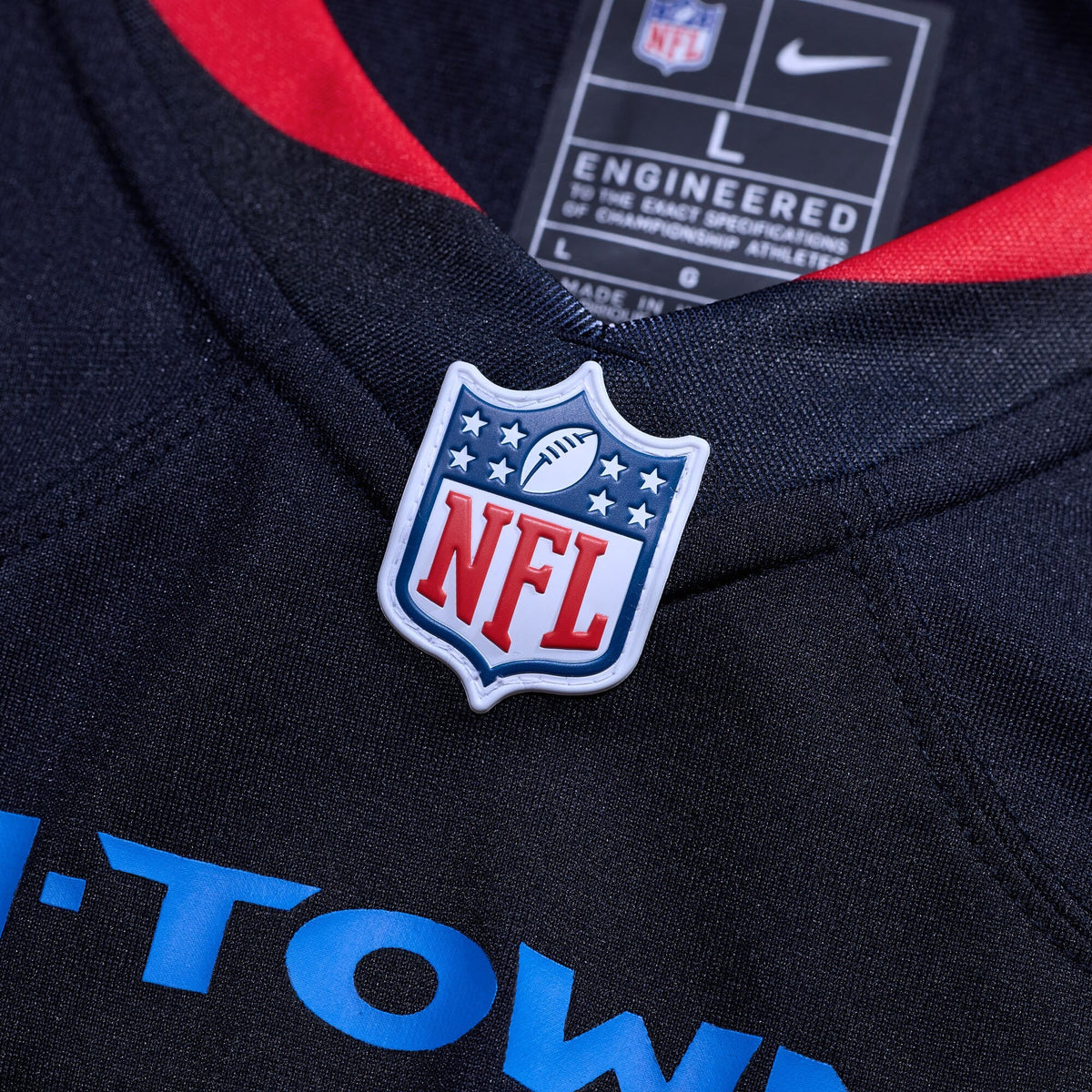 Houston Texans Nico Collins Navy 2nd Alternate Game Jersey product image 5, provided for visual reference and product detail