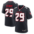 Houston Texans M.J. Stewart Navy Team Game Jersey product image 1, provided for visual reference and product detail review