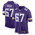 Minnesota Vikings Justin Skule Purple Team Game Jersey product image 1, provided for visual reference and product detail