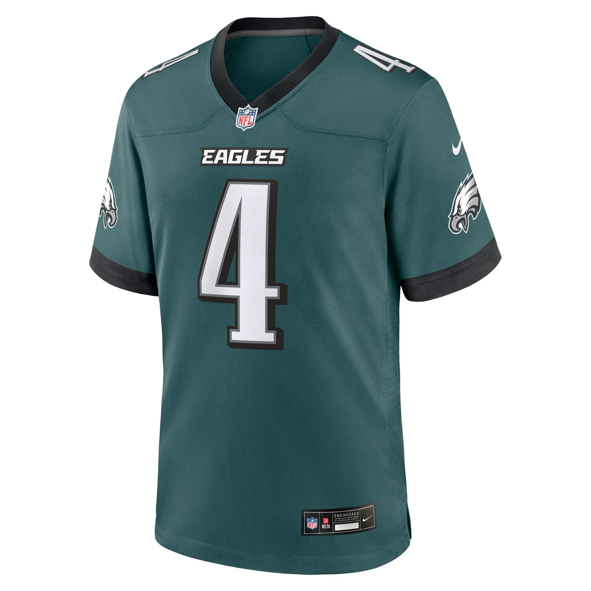 Philadelphia Eagles Jake Elliott Midnight Green Team Game Jersey product image 3, provided for visual reference and product