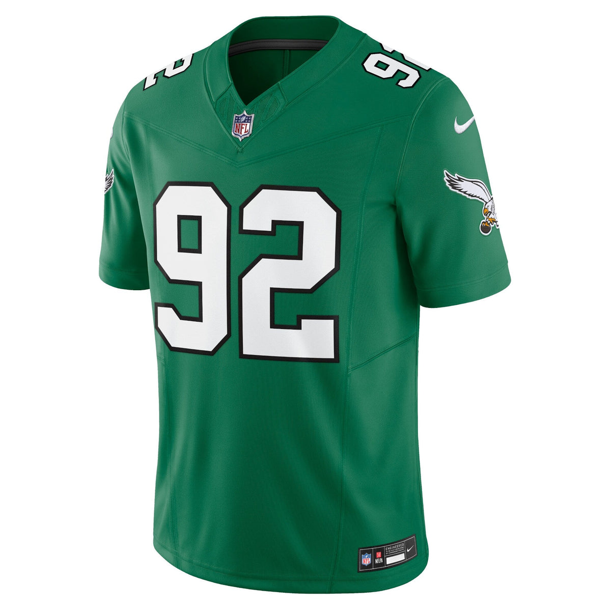 Philadelphia Eagles Reggie White Kelly Green Alternate Vapor F.U.S.E. Limited Jersey product image 3, provided for visual