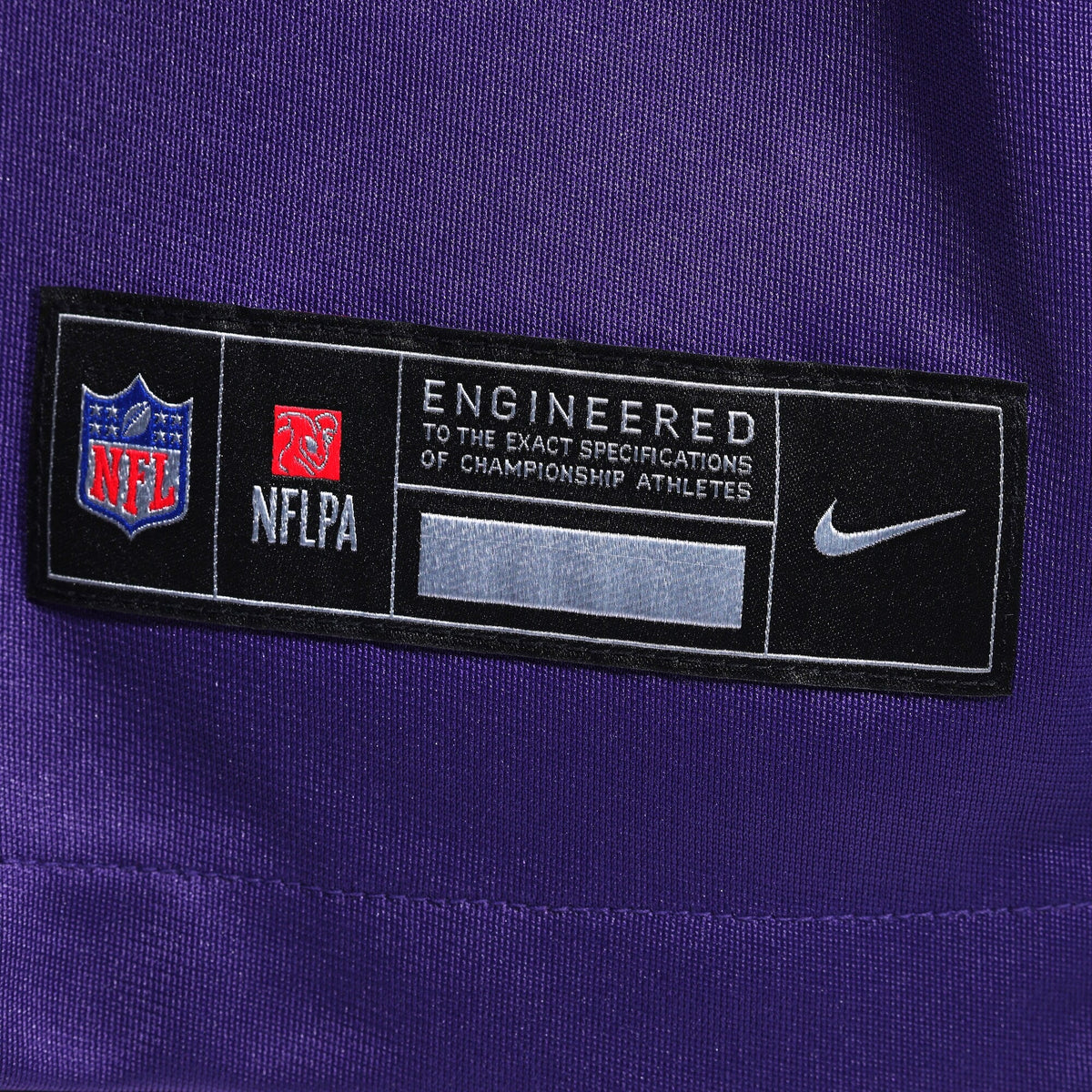 Minnesota Vikings Tavierre Thomas Purple Team Game Jersey product image 6, provided for visual reference and product detail