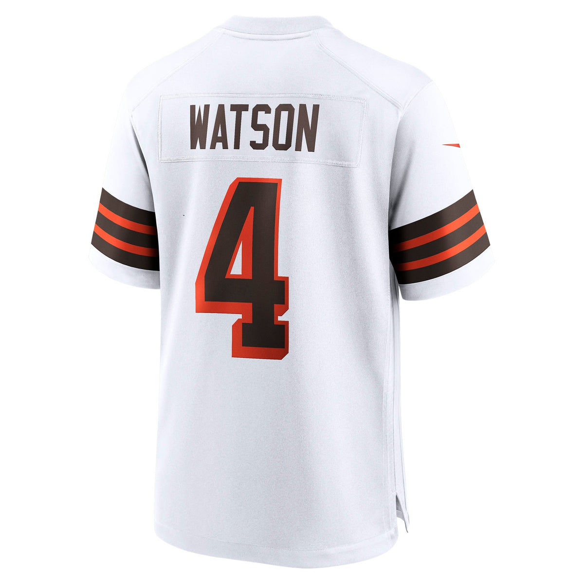 Cleveland Browns Deshaun Watson White Alternate Game Jersey product image 4, provided for visual reference and product