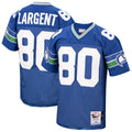 Seattle Seahawks 1985 Steve Largent Royal Authentic Throwback Retired Player Jersey product image 1, provided for visual