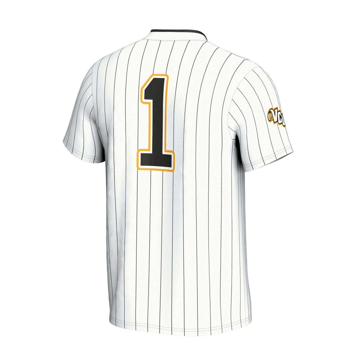 VCU Rams Lightweight Collegiate Softball Fashion Jersey - White product image 4, provided for visual reference and product