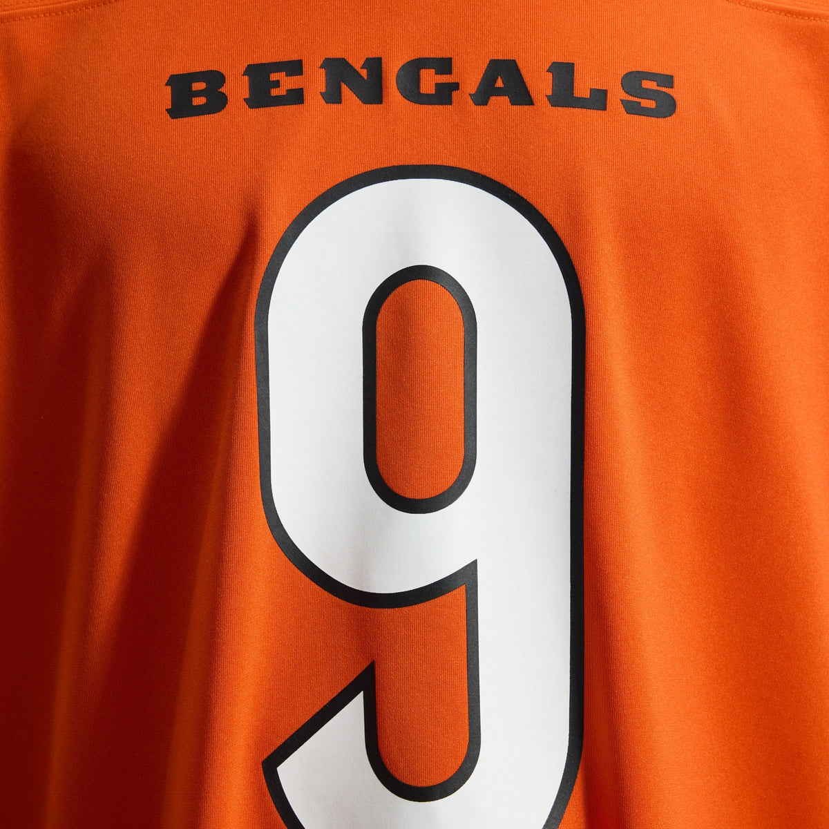 Cincinnati Bengals Joe Burrow Orange Alternate Game Jersey product image 12, provided for visual reference and product