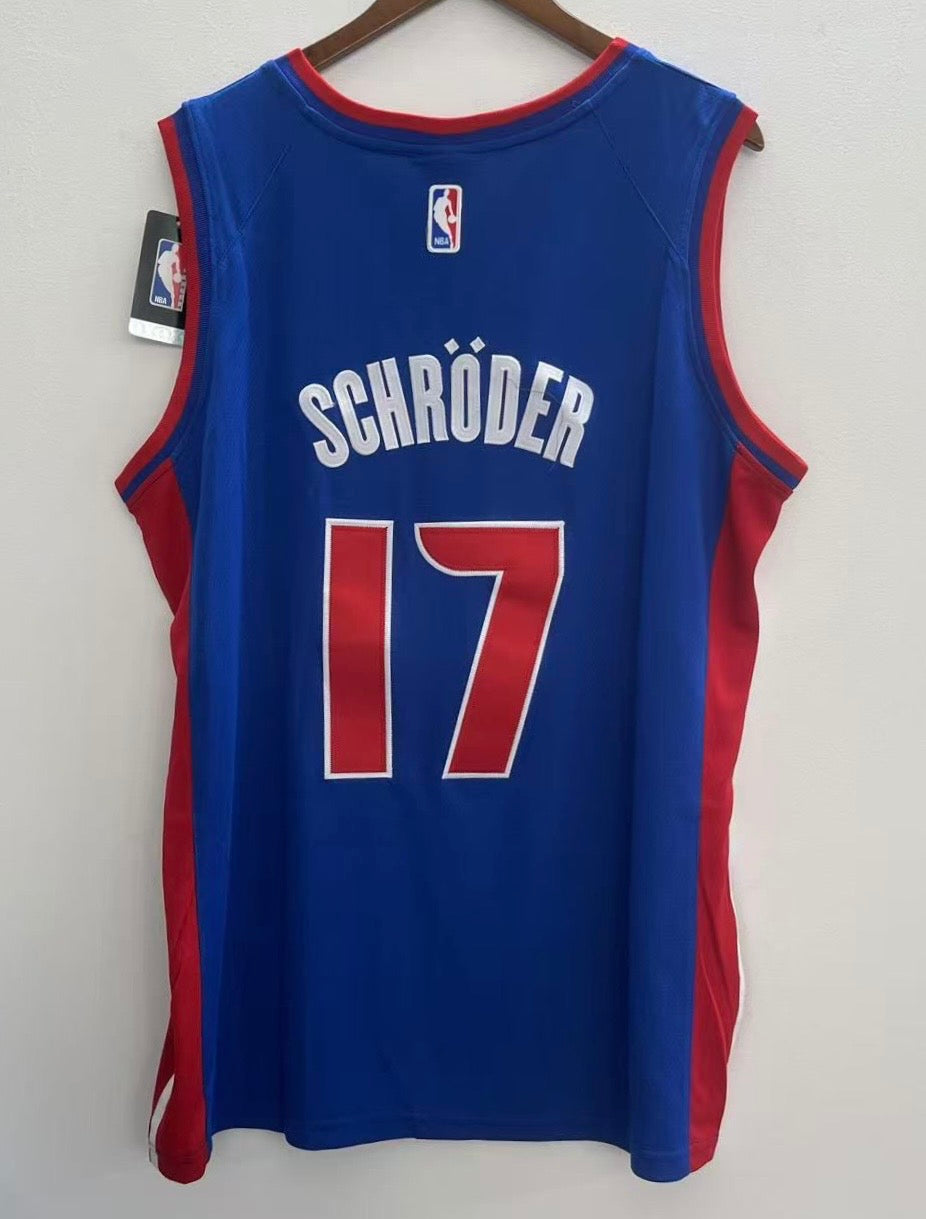 Dennis Schröder Detroit Pistons YOUTH KIDS Official NBA product image 1