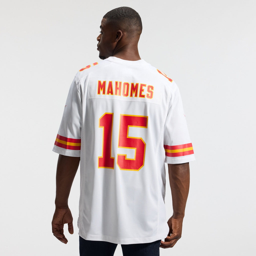 Kansas City Chiefs Patrick Mahomes White Game Jersey product image 4, provided for visual reference and product detail review