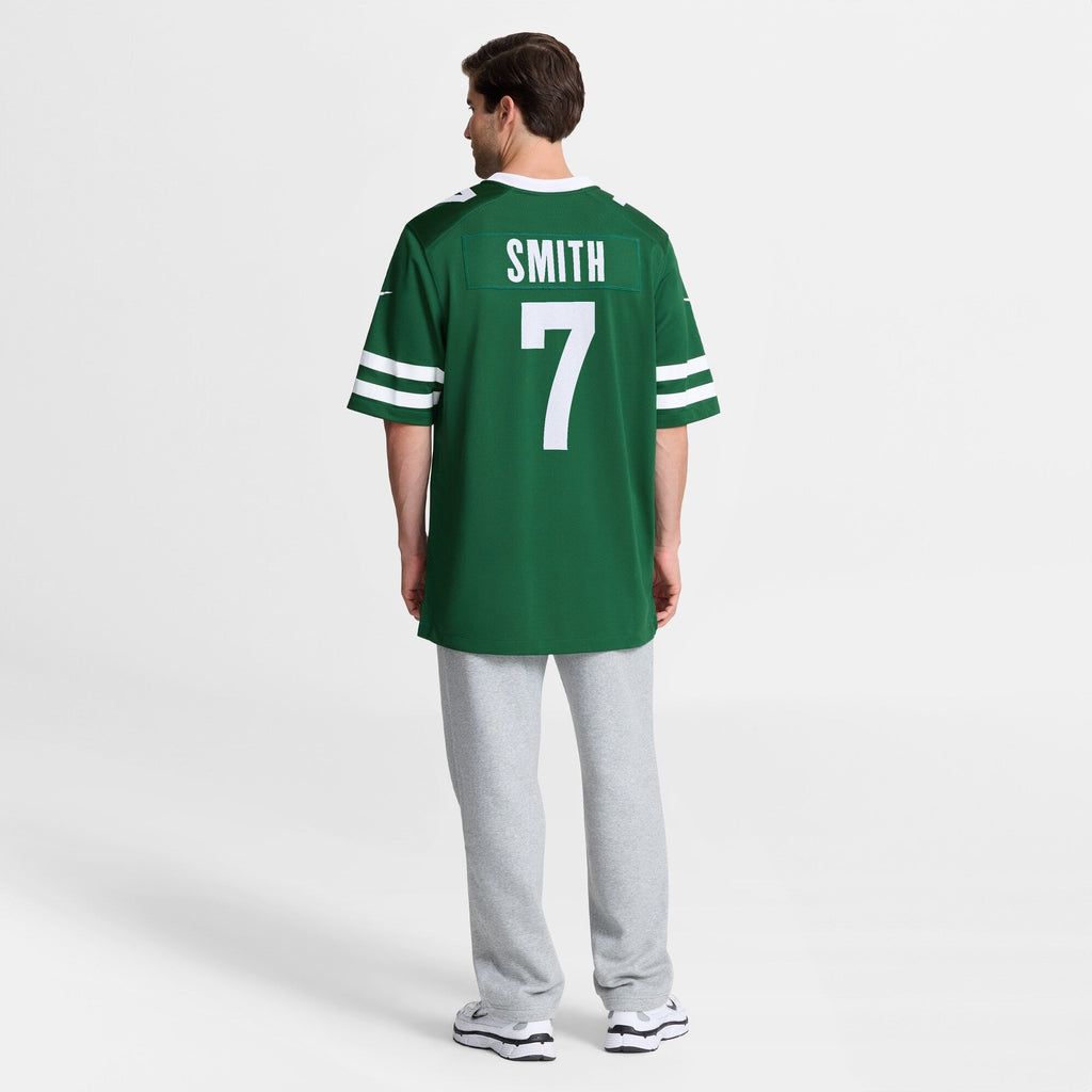 New York Jets Geno Smith Legacy Green Game Jersey product image 6, provided for visual reference and product detail review