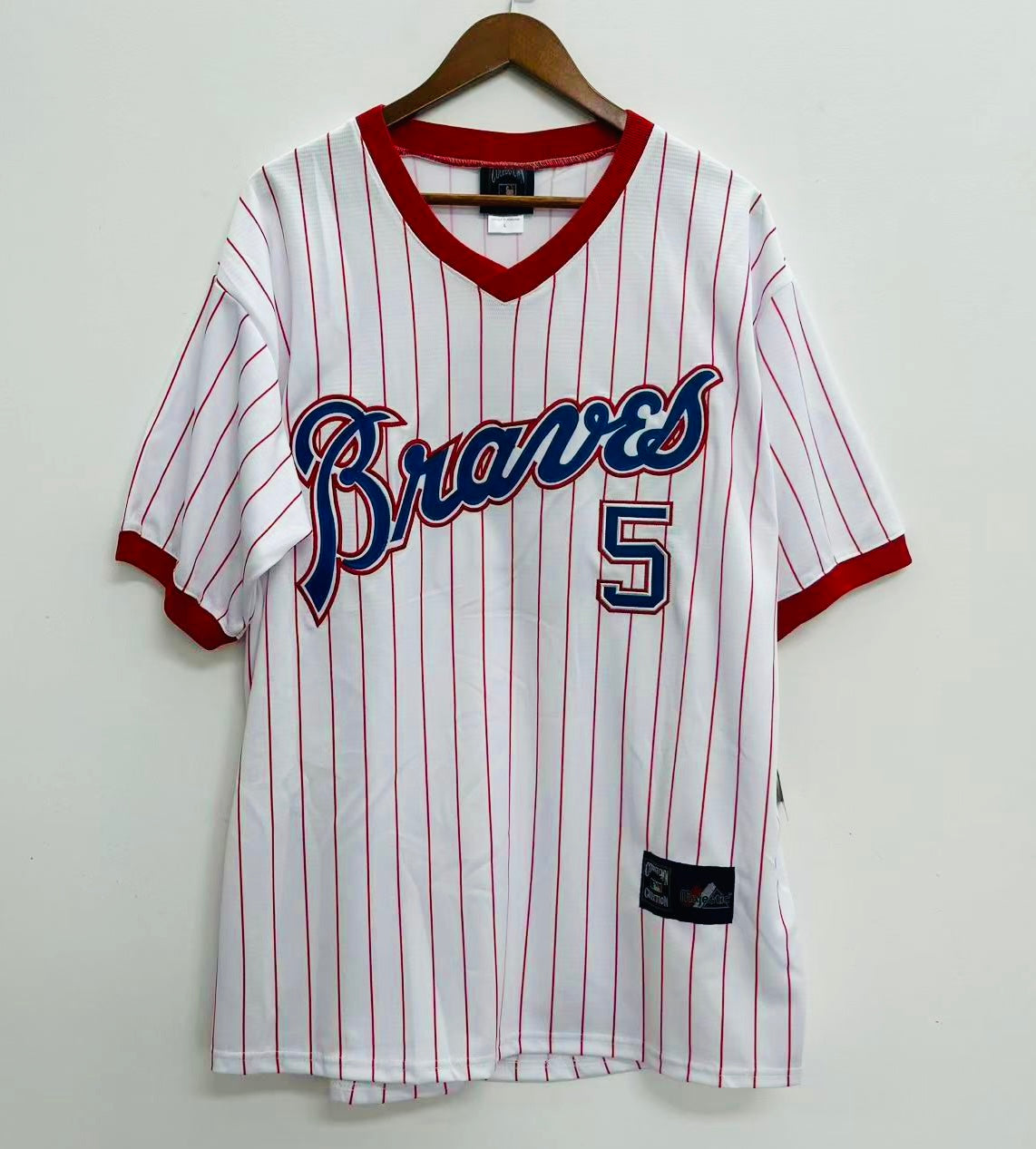 Bob Horner 1976 Atlanta Braves Official MLB Majestic Jersey product image 2