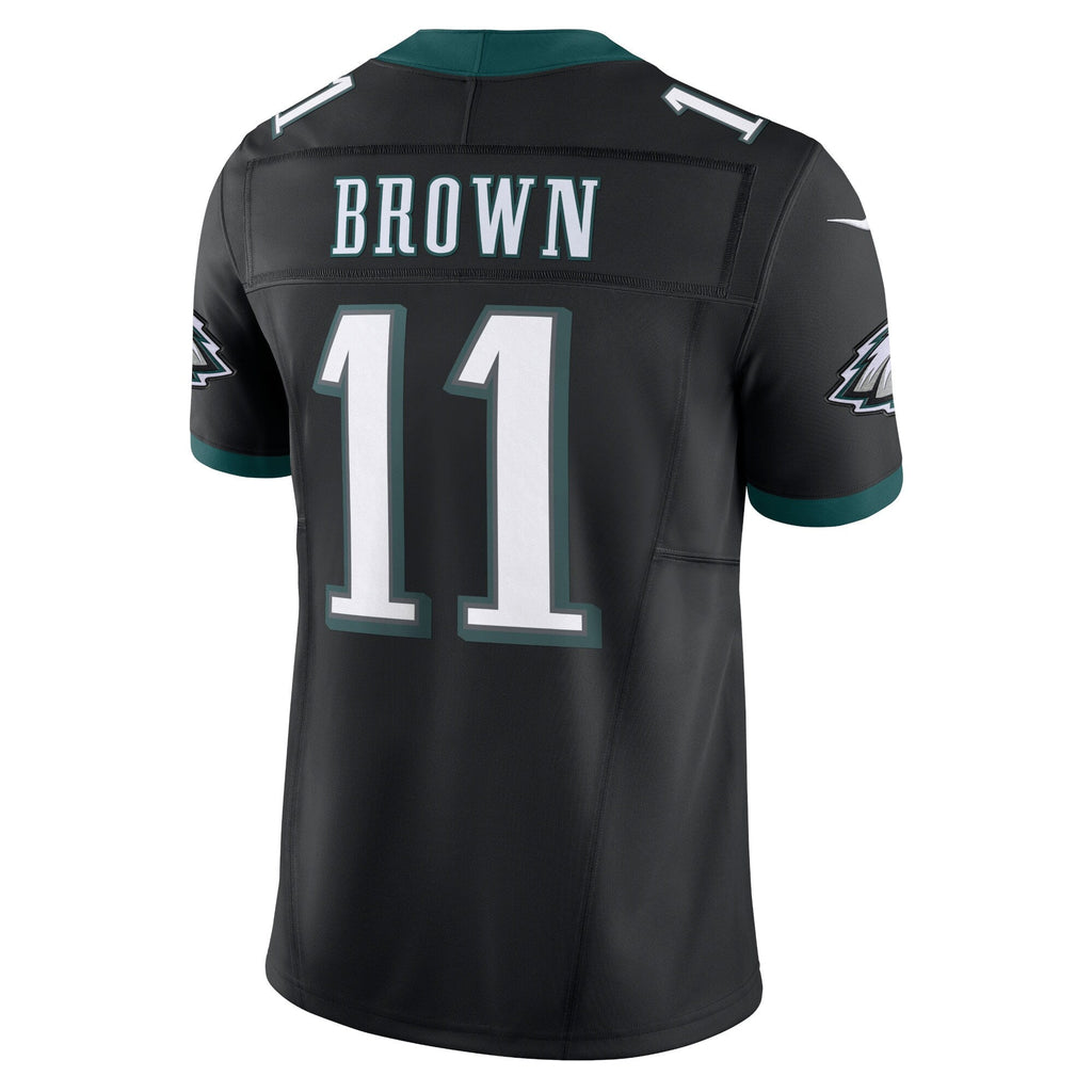 Philadelphia Eagles A.J. Brown Black Alternate Vapor F.U.S.E. Limited Jersey product image 3, provided for visual reference