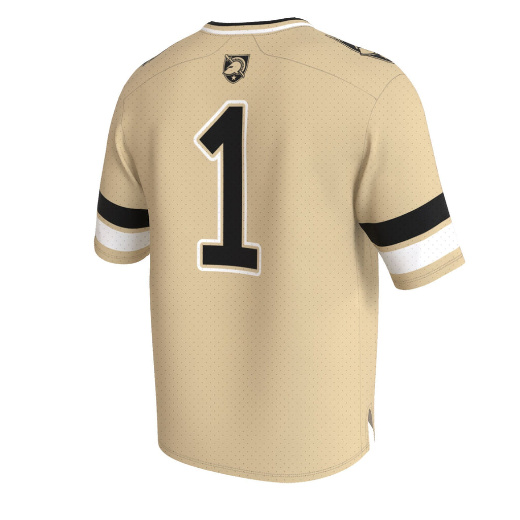Army Black Knights Lightweight Collegiate Football Fashion Jersey - Gold product image 4, provided for visual reference and