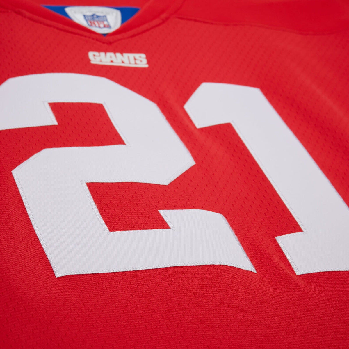 New York Giants Tiki Barber Red 2004 Legacy Replica Jersey product image 5, provided for visual reference and product detail