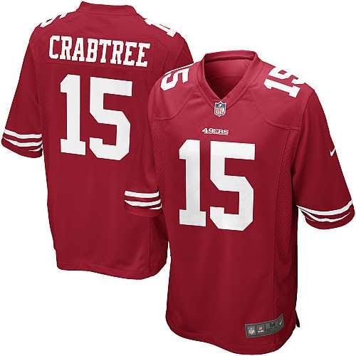 Michael Crabtree San Francisco 49ers Official NFL Jersey product image 1