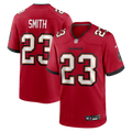 Tampa Bay Buccaneers Tykee Smith Red Game Jersey product image 1, provided for visual reference and product detail review