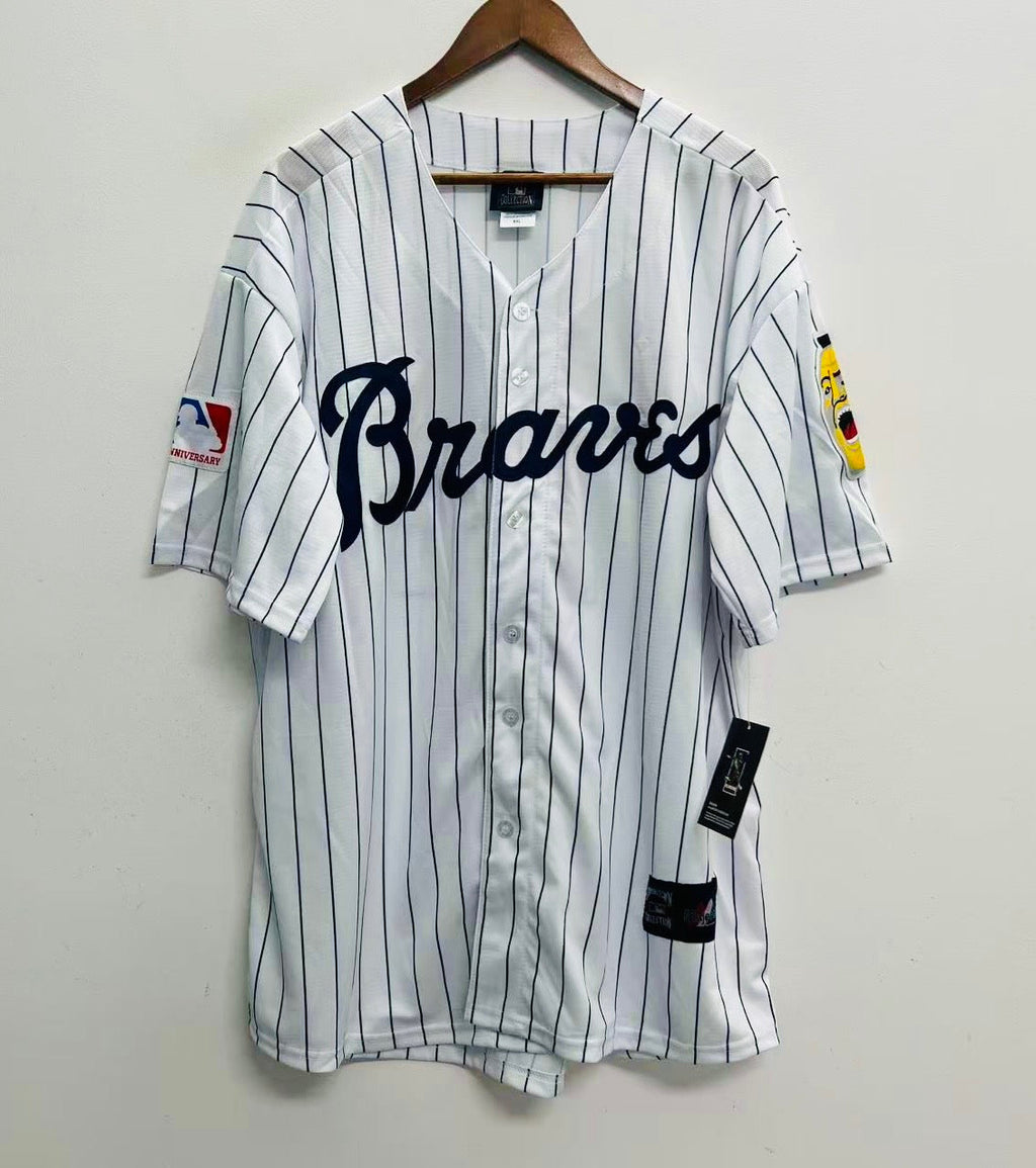 Dusty Baker 1969 Atlanta Braves Official MLB Majestic Jersey product image 2