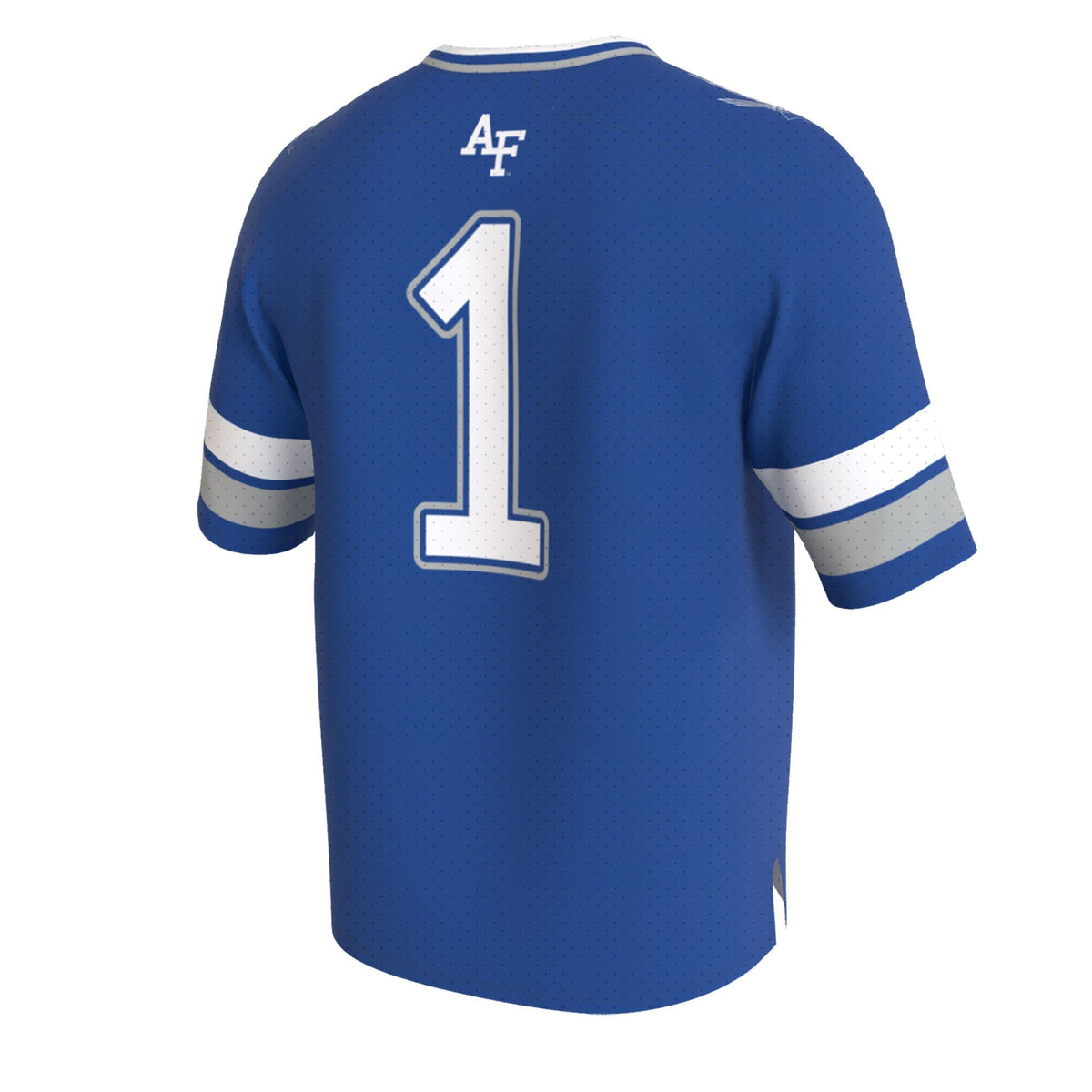 Air Force Falcons Lightweight Collegiate Football Fashion Jersey - Royal product image 4, provided for visual reference and