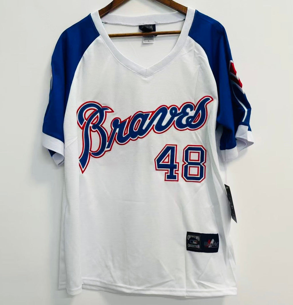 Ralph Garr 1974 Atlanta Braves Official MLB Majestic Jersey product image 2