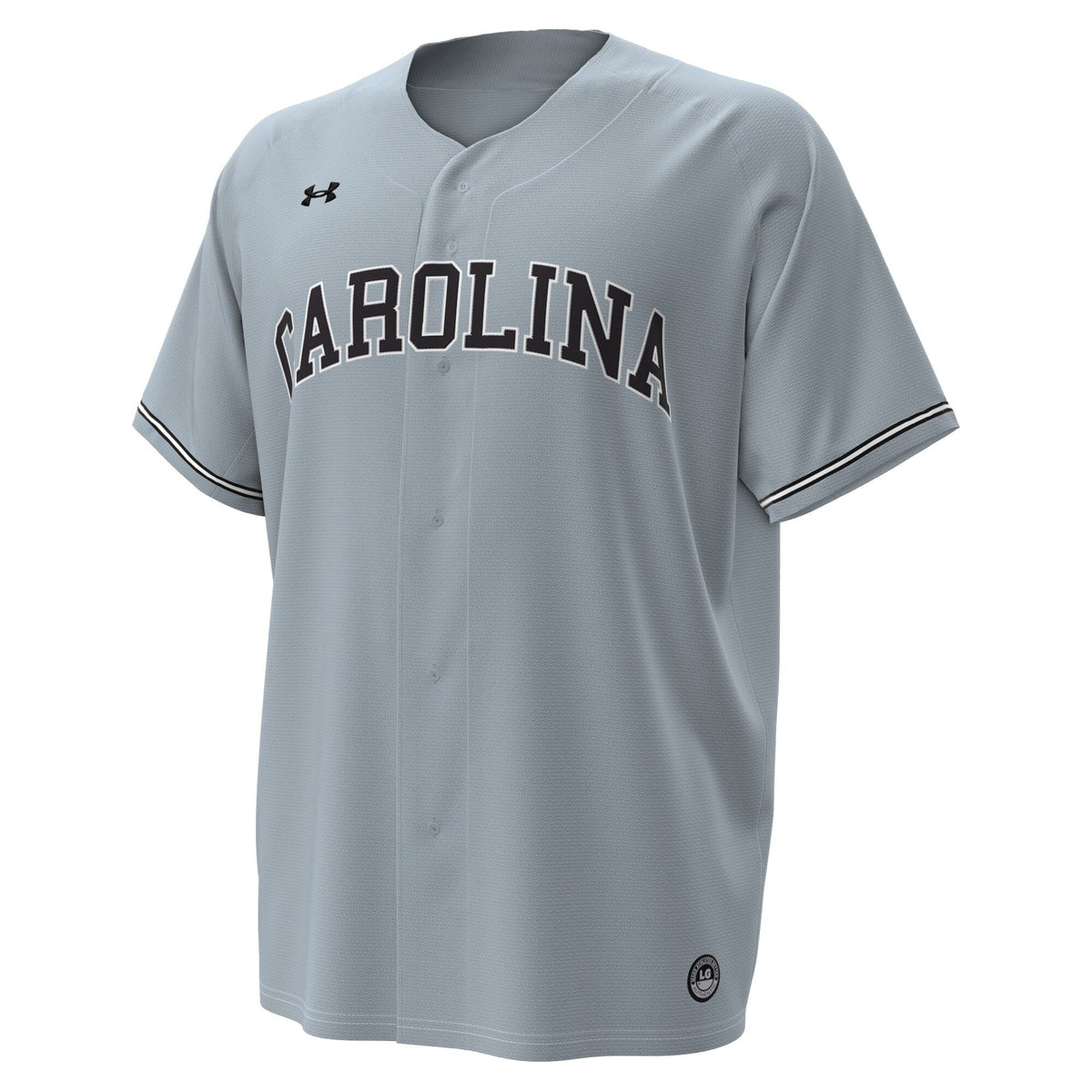 South Carolina Gamecocks Replica Baseball Jersey - Gray product image 3, provided for visual reference and product detail